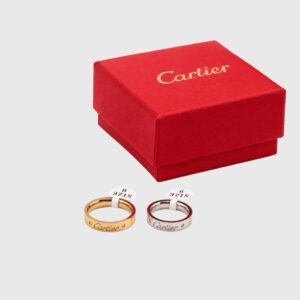Кольцо с гравировкой Cartier